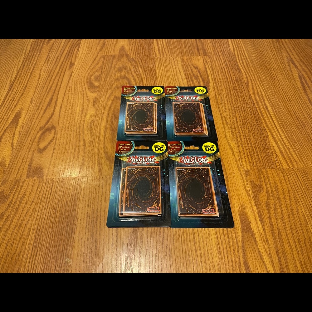 4 Packs Yu-Gi-Oh Blister Packs (10+1 Rare Each)